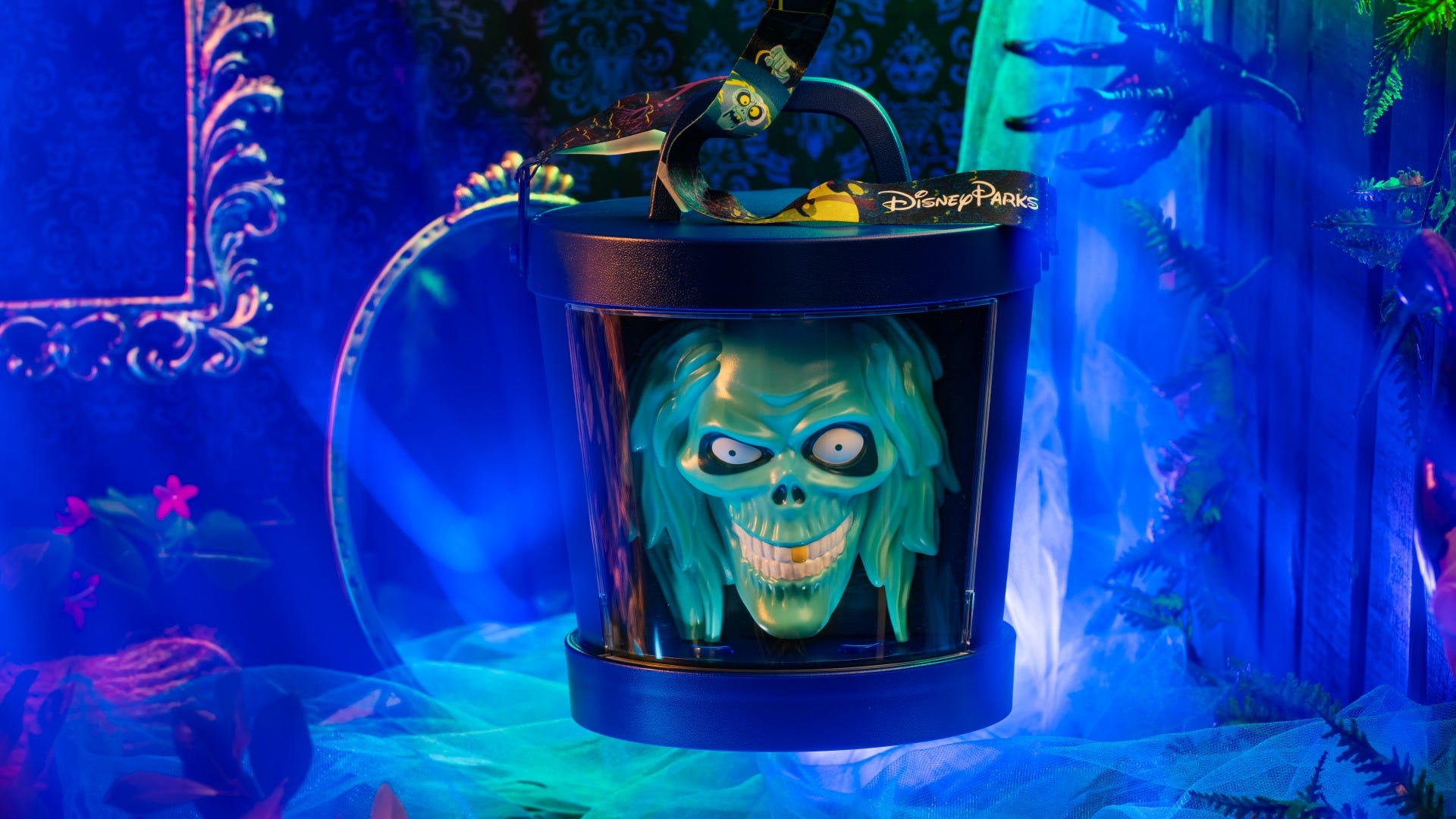 D23 news: The Hatbox Ghost popcorn bucket has a working disappearing effect
