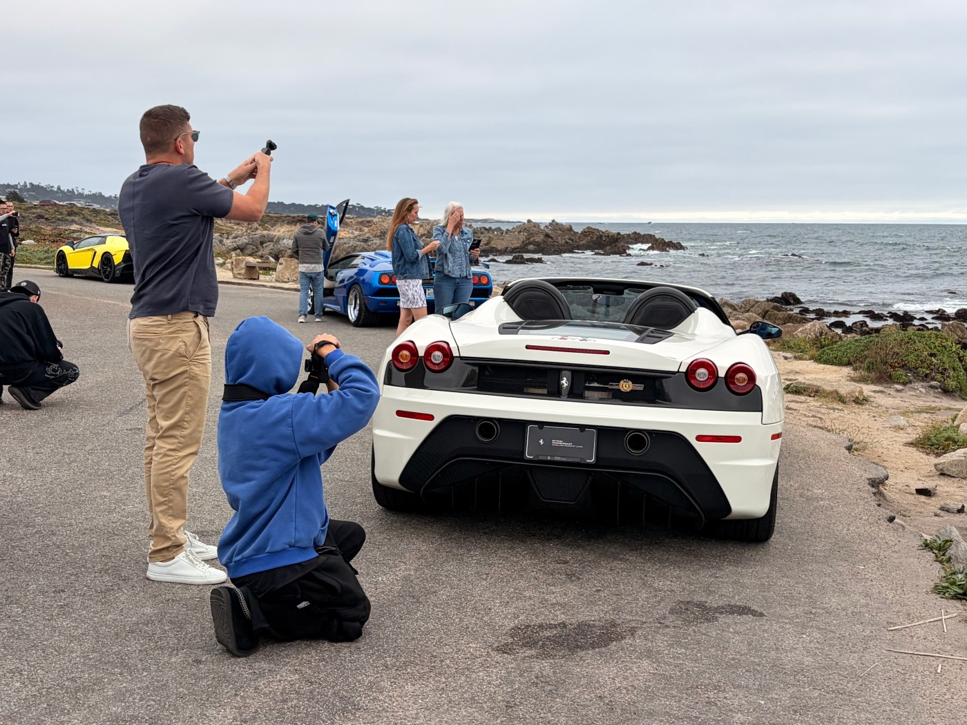 Monterey Car Week: Popping up for car photos along Pebble Beach's 17-Mile Drive