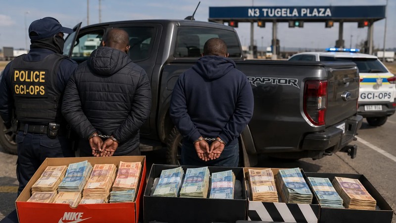 Man arrested with R1.1 million hidden in Ford Raptor as two are nabbed ...