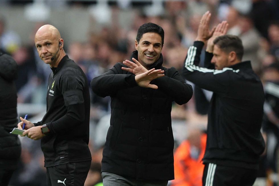 Mikel Arteta | Source: REUTERS