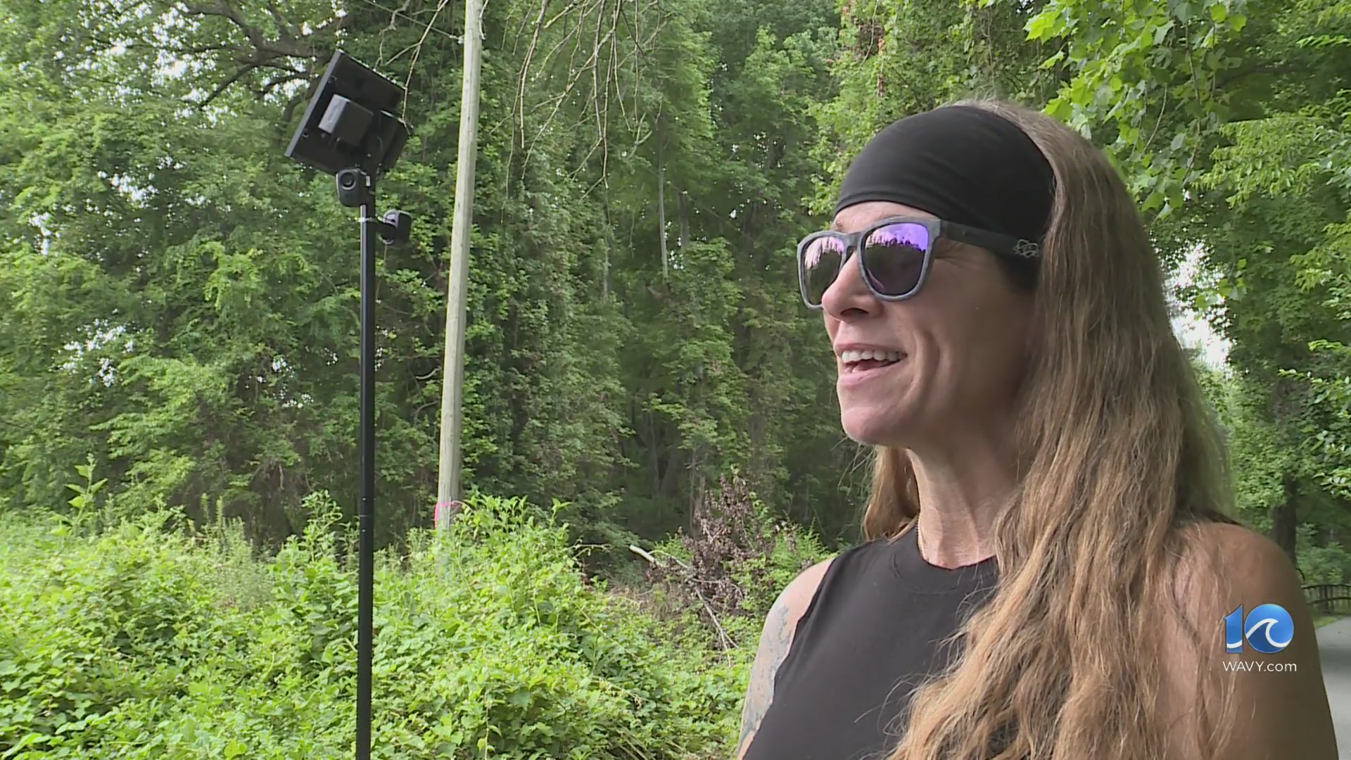 Privacy, safety concerns with Flock camera on trail