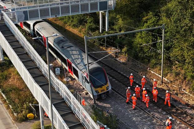 Update issued after train derailed as Greater Anglia disruption to last ...