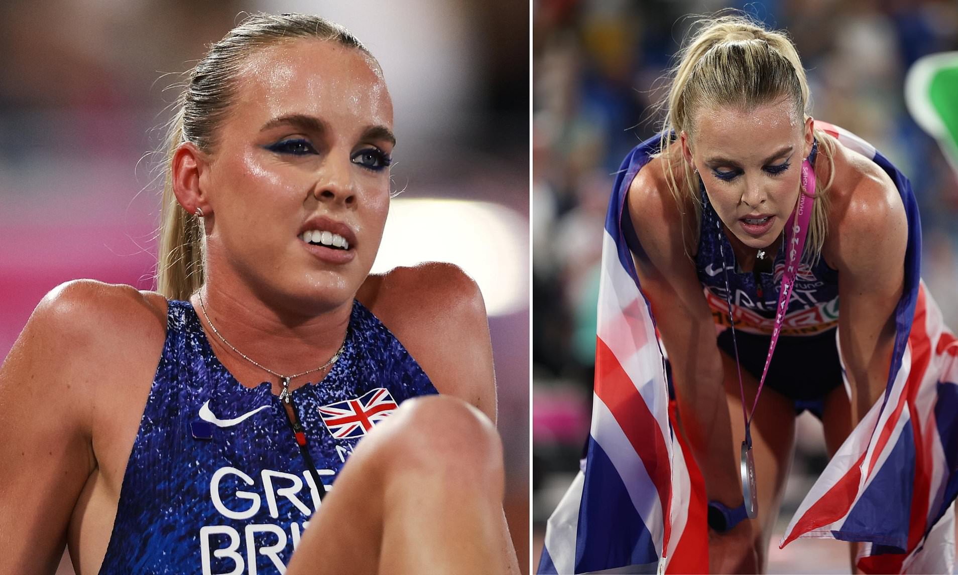 Golden girl Keely Hodgkinson has to settle for silver as she loses 800m European Championship crown