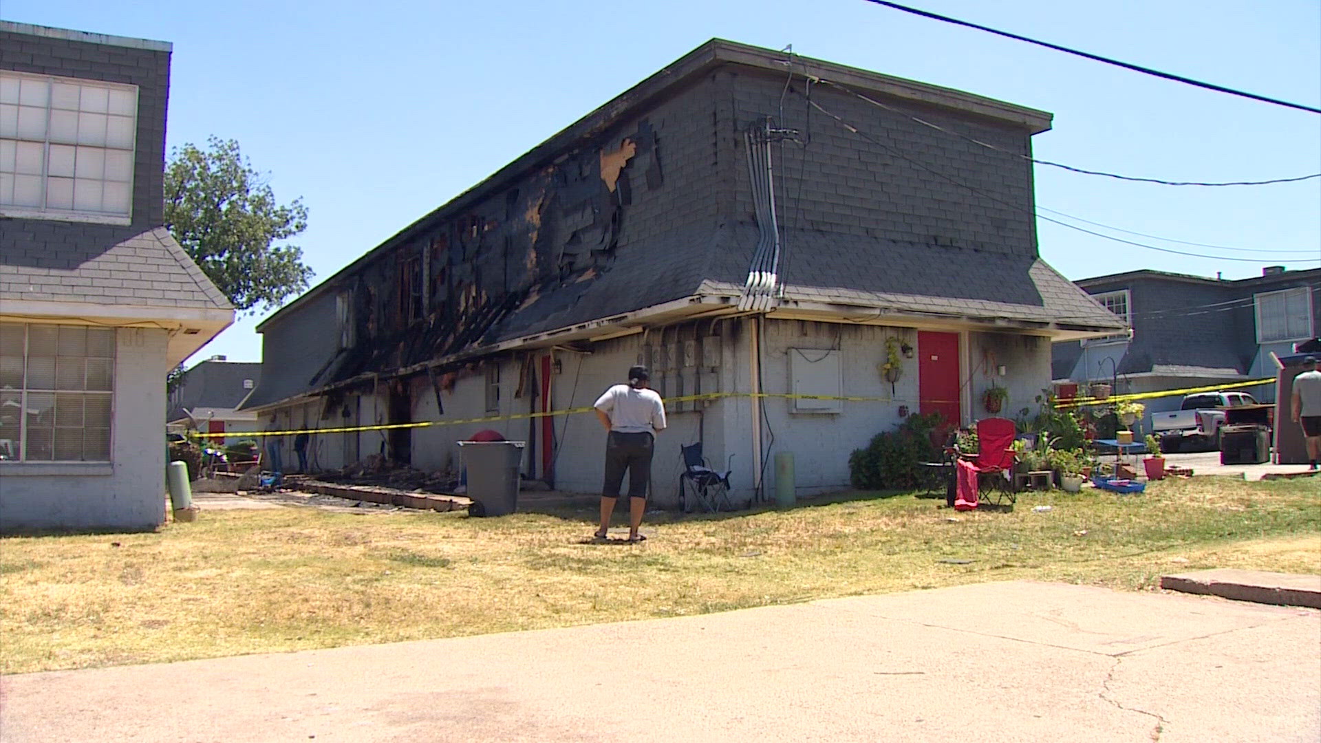 Man charged with arson in fire displacing 24 people