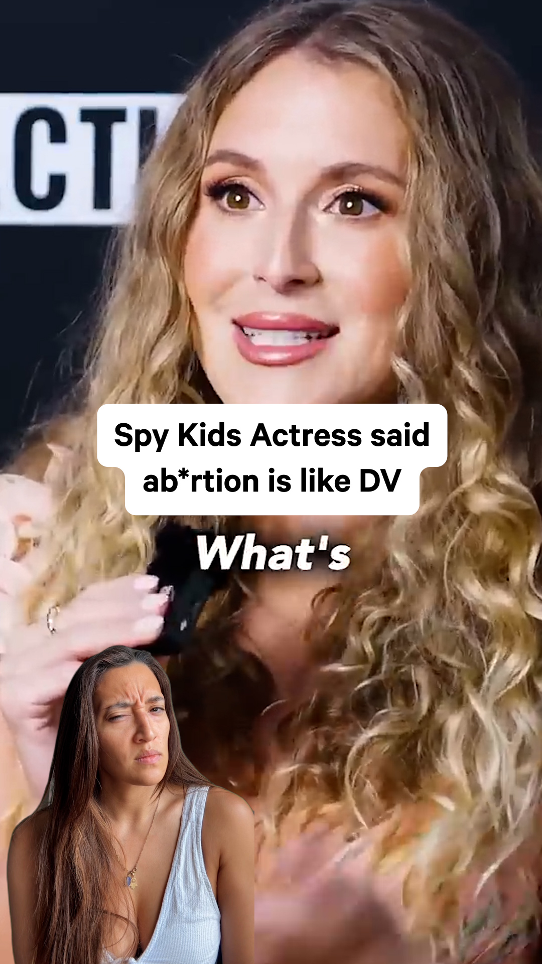 Carmen's divisive statement