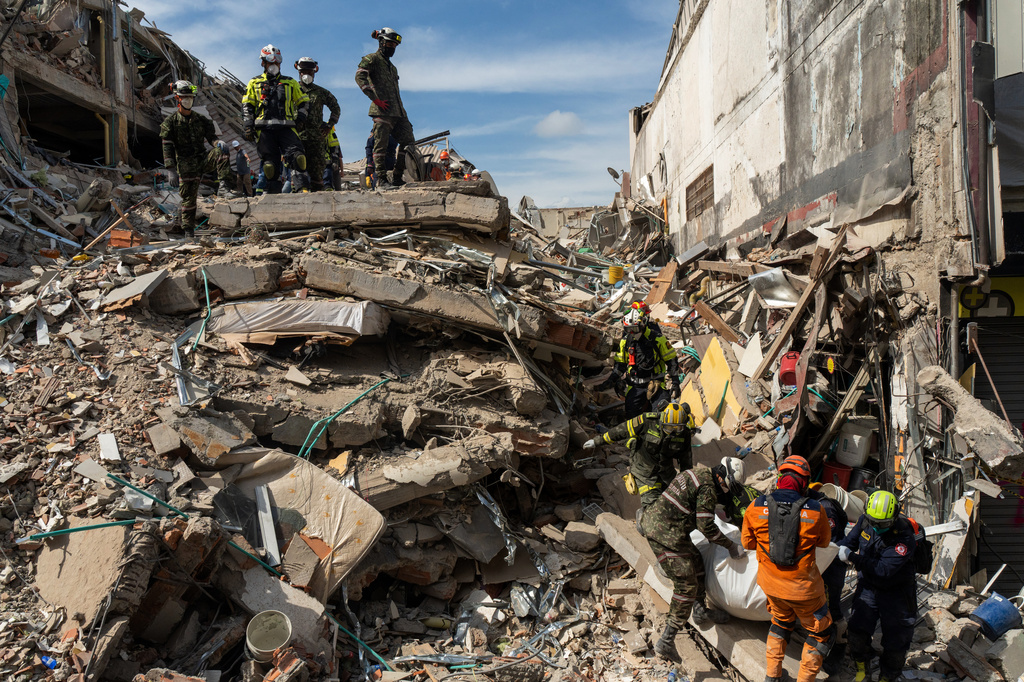 Hope reborn in Colombia as signs of life emerge under earthquake debris