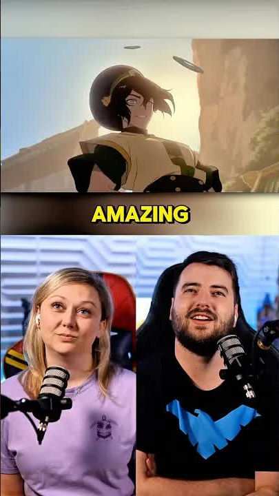 So cool! 😱 Avatar Aang reaction!