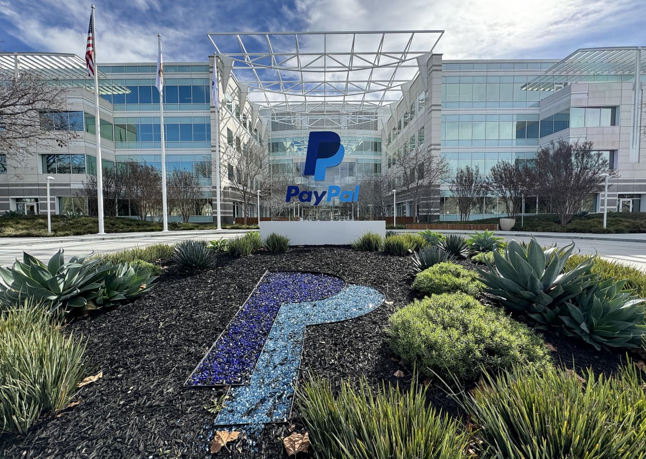 PayPal stock rises on report of Stripe, Advent buyout talks