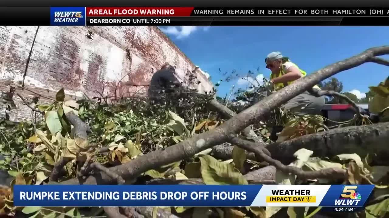 Rumpke extends yard waste drop-off hours after storm damage