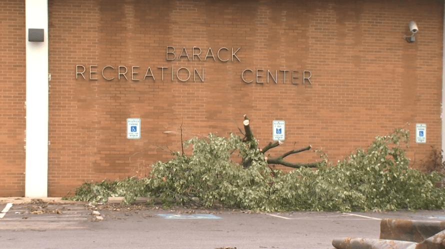 South Columbus rec center picking up the pieces after suffering tornado damage