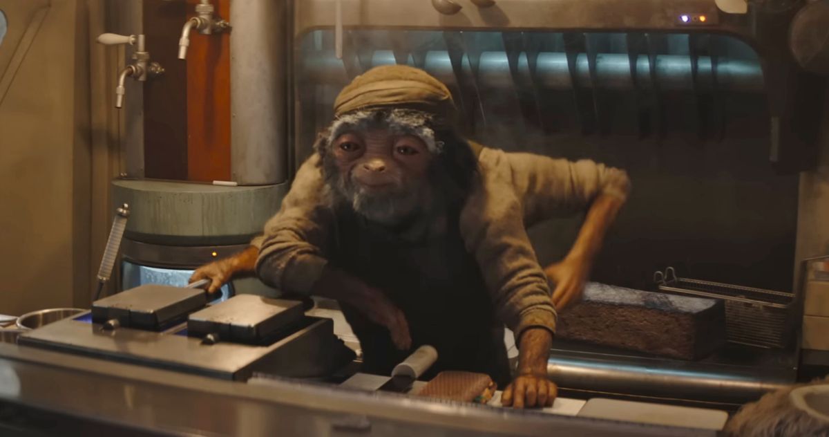 Disneyland's newest chef is a furry, sleepy Marty Scorsese robot