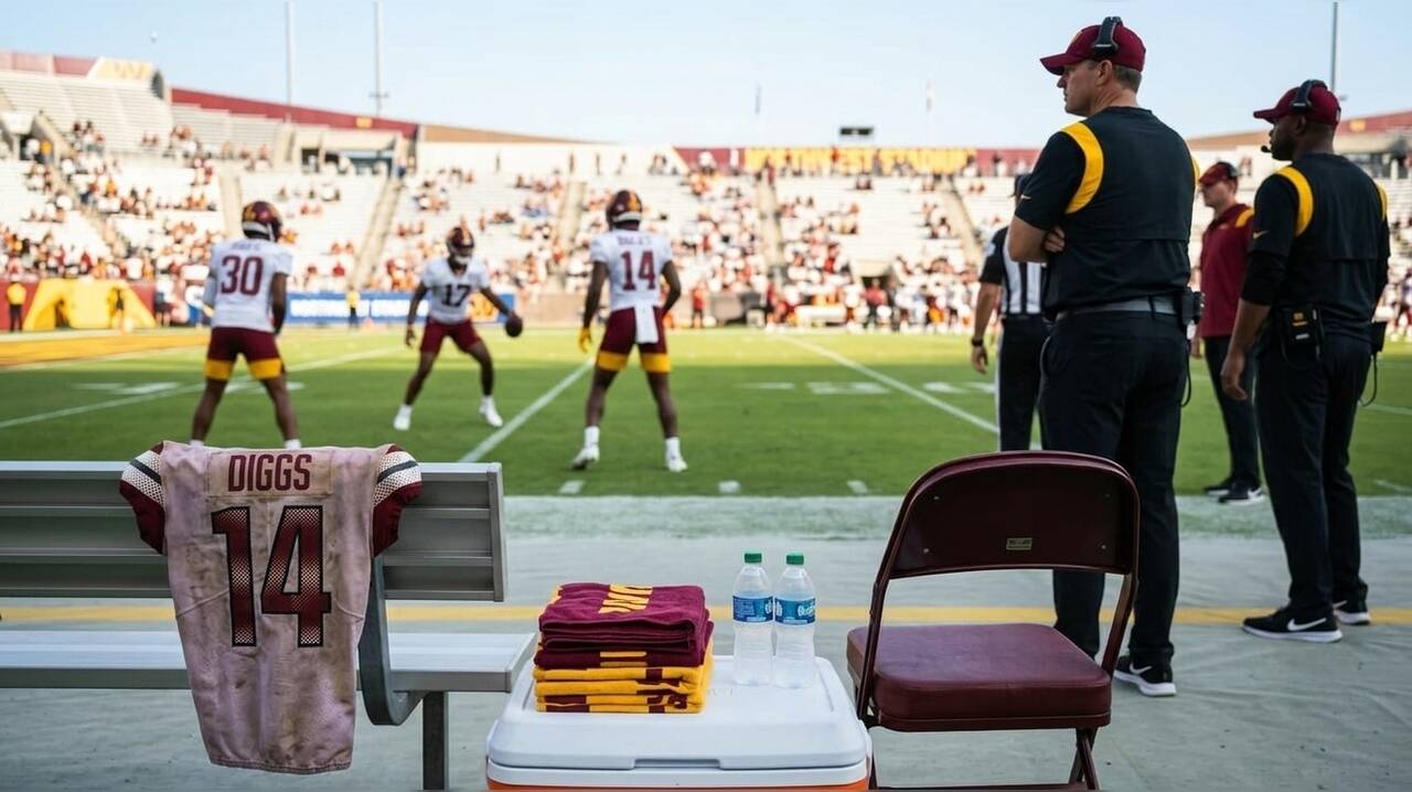 Stefon Diggs sits out today's game against the Dolphins; updates on ...