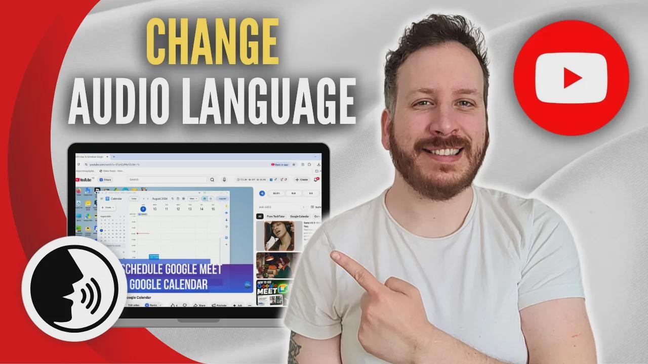 How to change audio language in YouTube videos