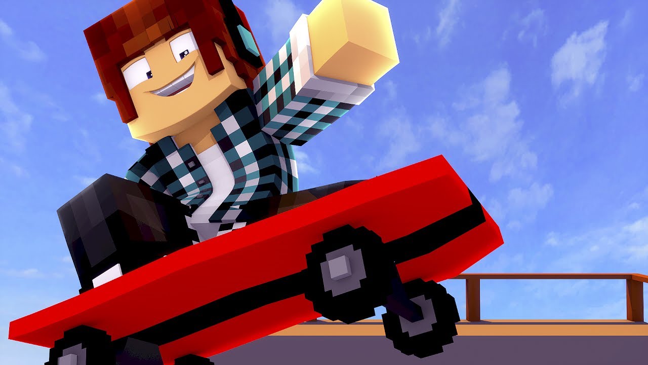 Minecraft: Desafio radical de skate! - Aventuras com mods #62