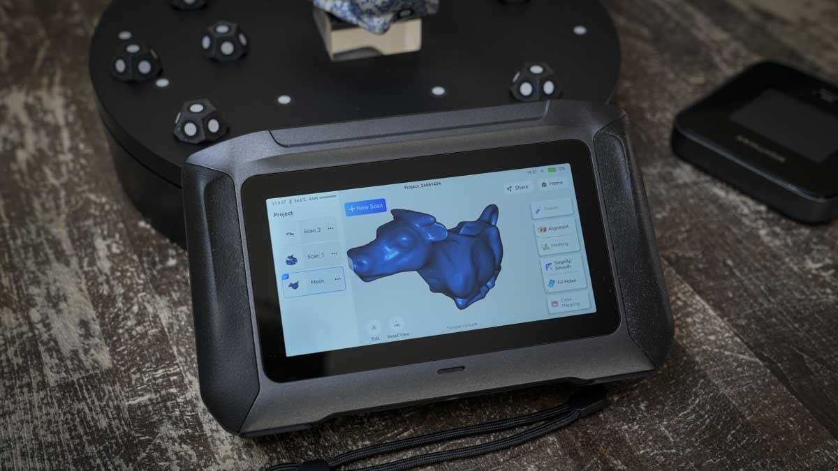 Creality Sermoon P1 review: This handheld 3D scanner let me scan almost ...