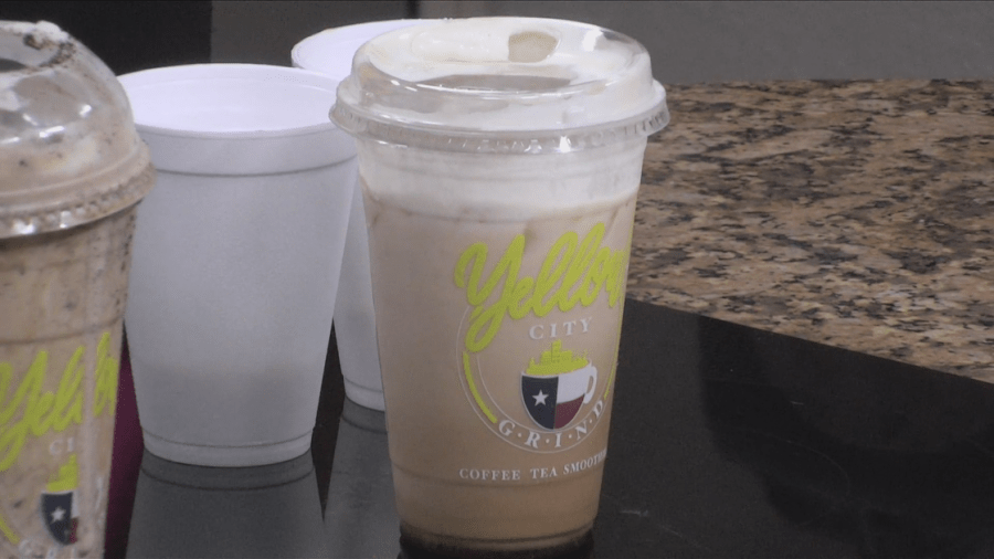 Trying Yellow City Grind's August drinks