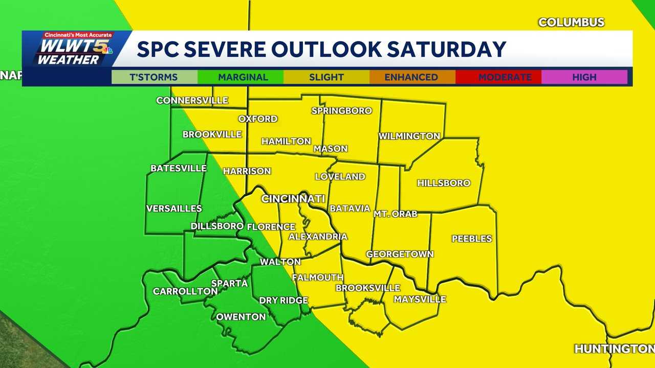 Chance for rain, storms lingers into weekend as heat soars