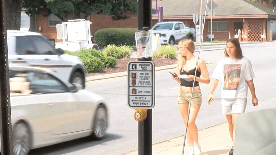 Pedestrian safety priority as students return to ECU