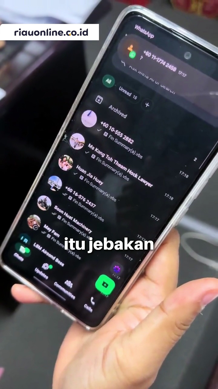 5 bahaya yang disebar hacker lewat WhatsApp