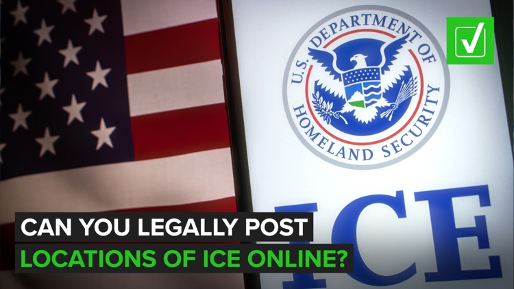 Verify: Can you legally post locations of ICE online?