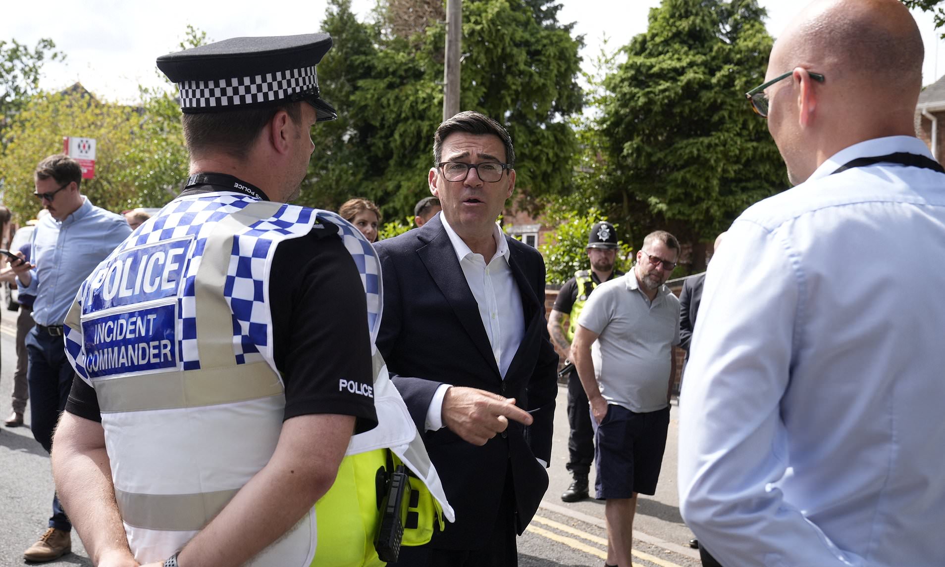Ban on barbecues as Andy Burnham calls in the military to battle Britain's wildfires
