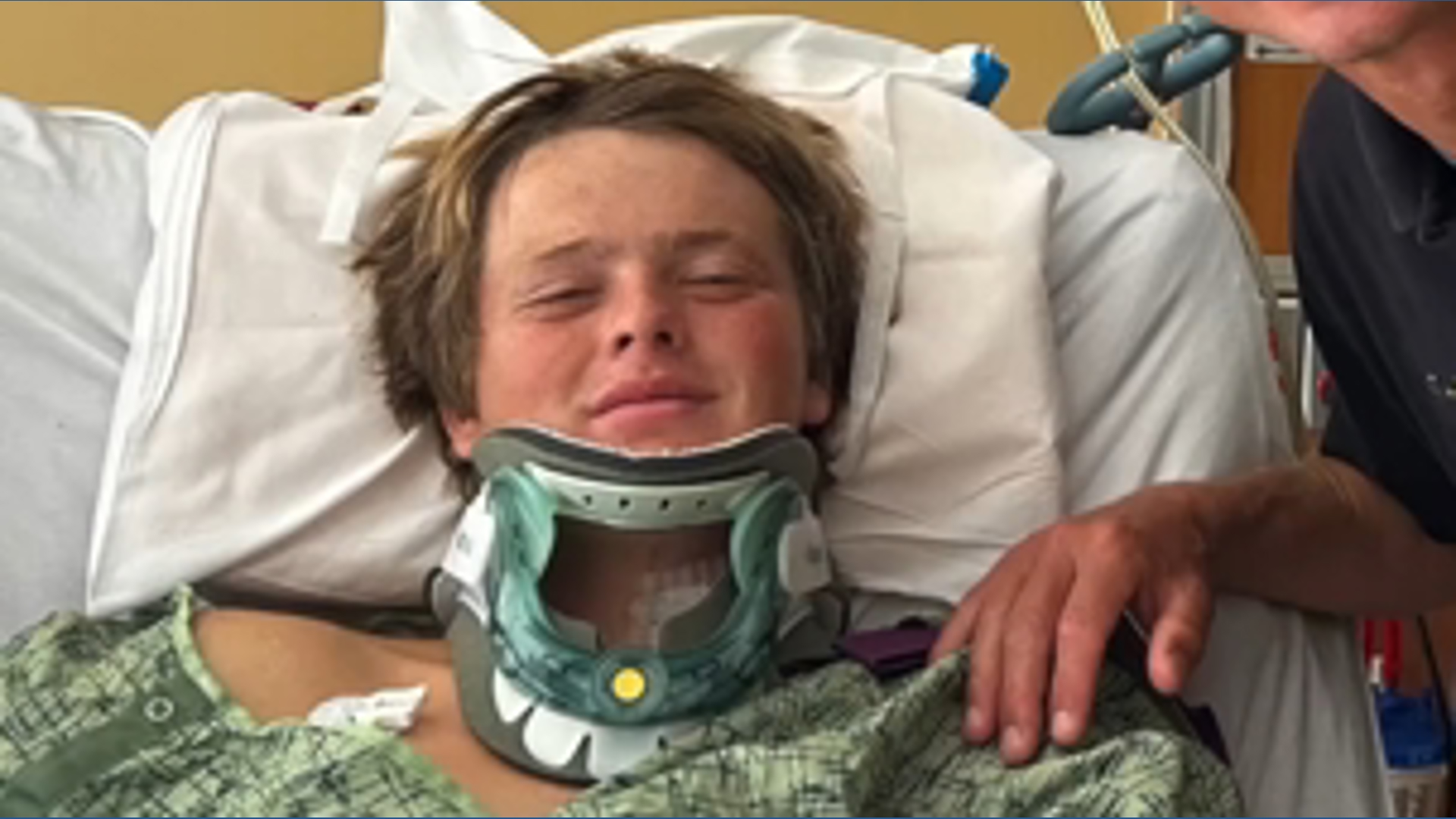 Texas teen breaks neck during junior lifeguard training in California