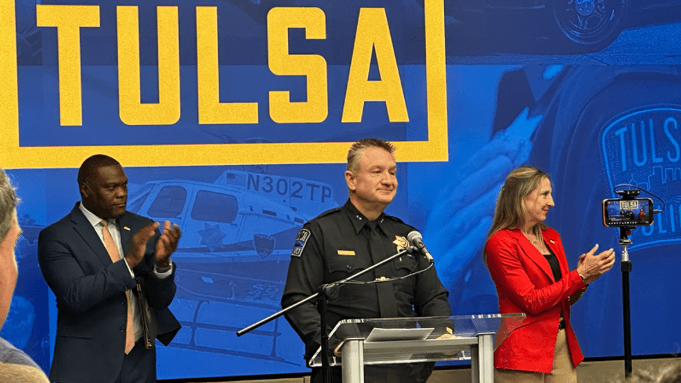 Jonathan Brooks named Tulsa's 42nd police chief