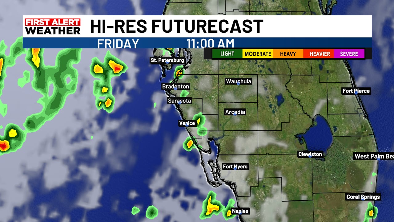 A Few Storms Possible Again on Friday