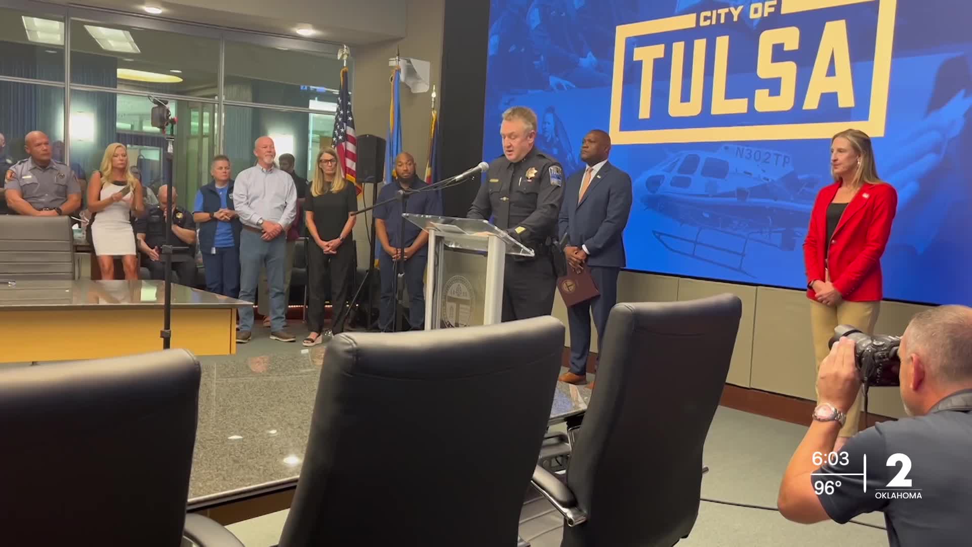 Jonathan Brooks named as new Tulsa police chief