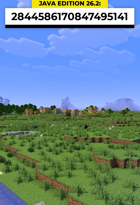 A great Minecraft seed for starter survival
