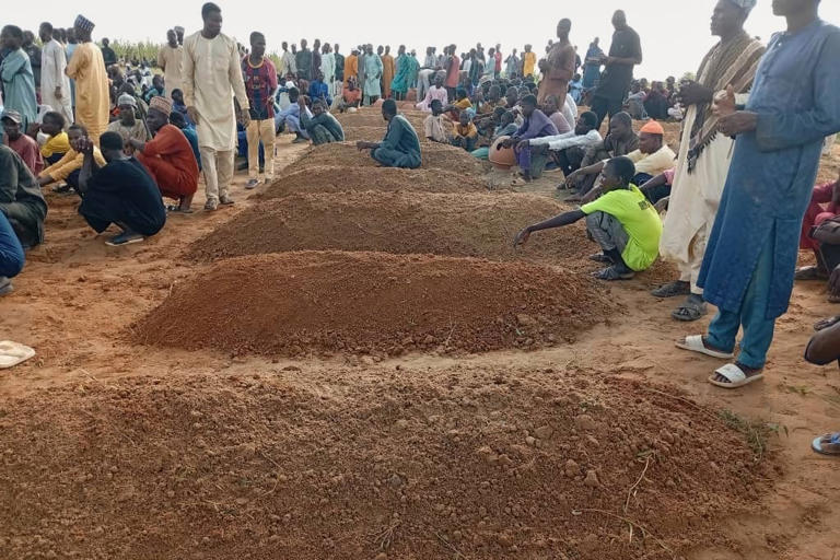 A community leader said 41 people have been buried so far (Copyright 2026 The Associated Press. All rights reserved.)