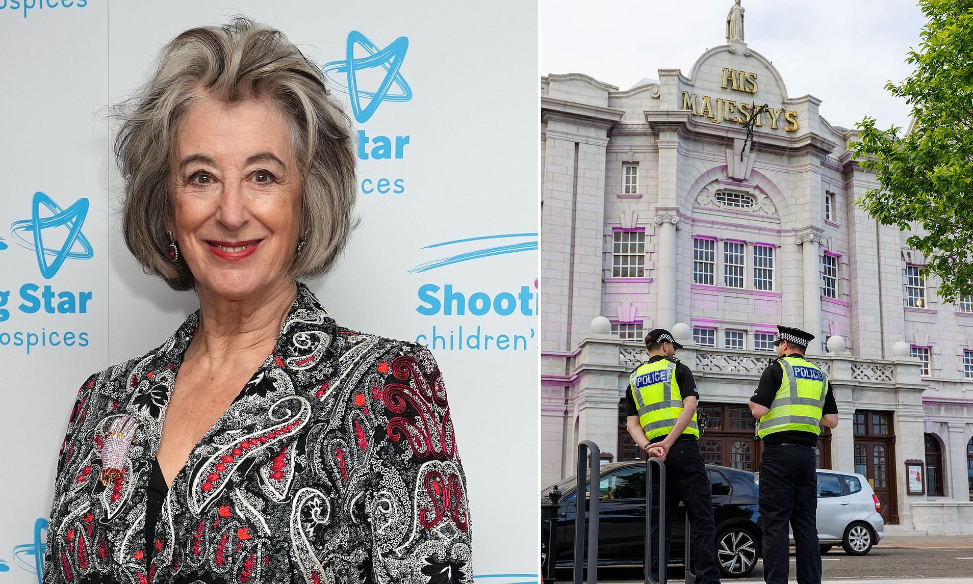 Supporters rallied round Dame Maureen Lipman after pro-Palestinian activists launched boycott