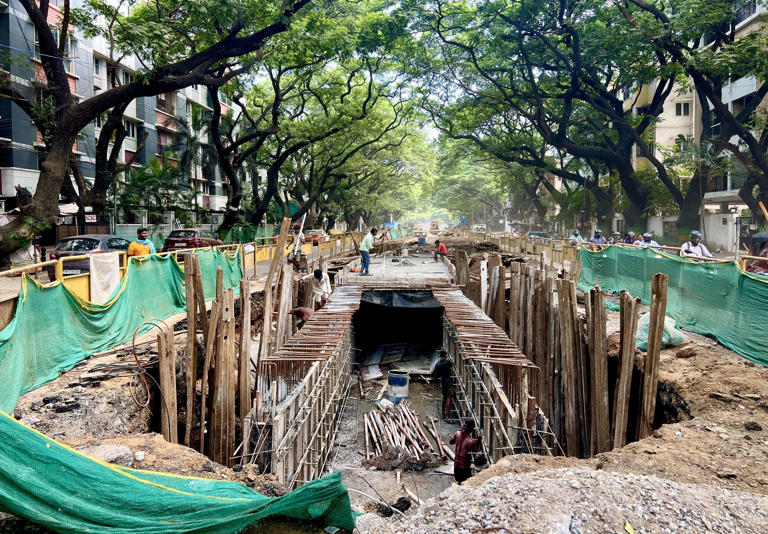 ADB-funded storm water drain project in Korattur far from completion