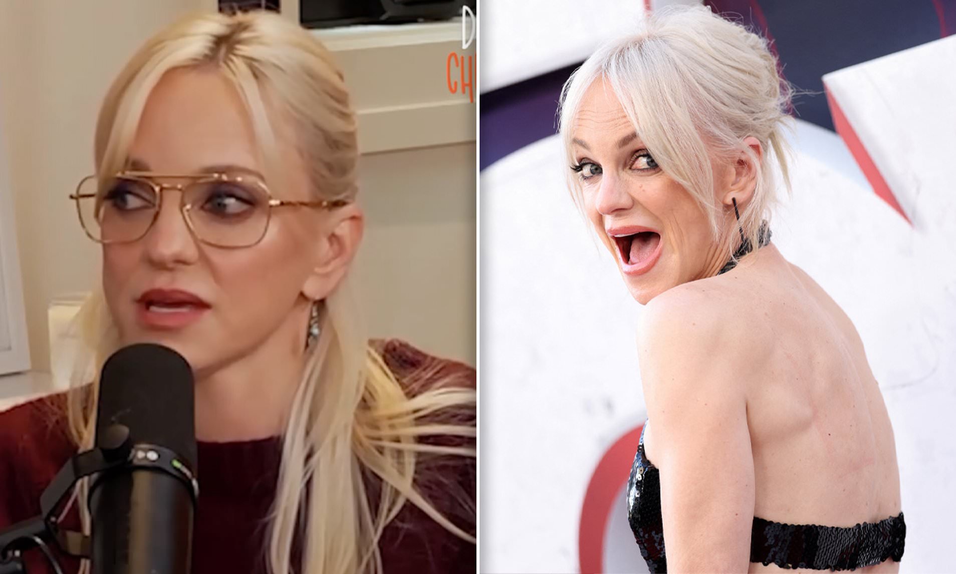 Anna Faris reveals she's now sober after bizarre red carpet appearance ...
