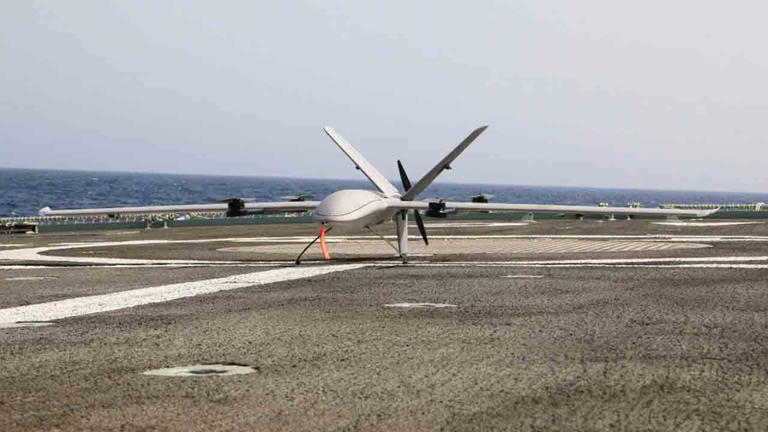 Portuguese Navy tests drones aboard frigate during Atlantic mission