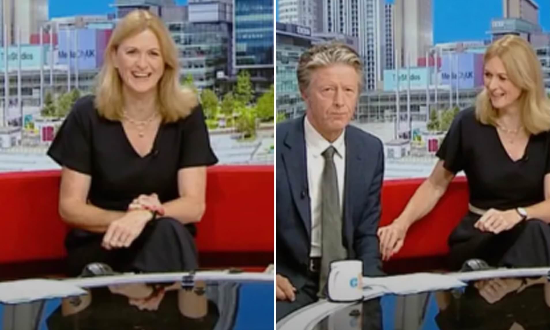 BBC Breakfast's Rachel Burden is left red faced as she mixes her days up in awkward on-air blunder