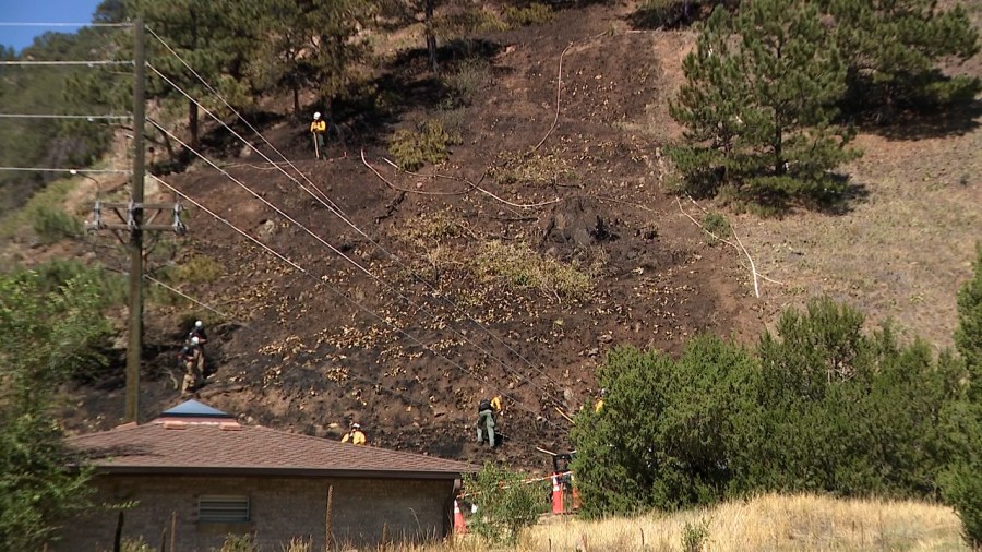 Boulder vegetation fire highlights Colorado's dry conditions
