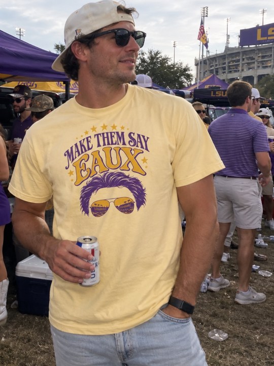 A 'funky' new T-shirt for LSU football season
