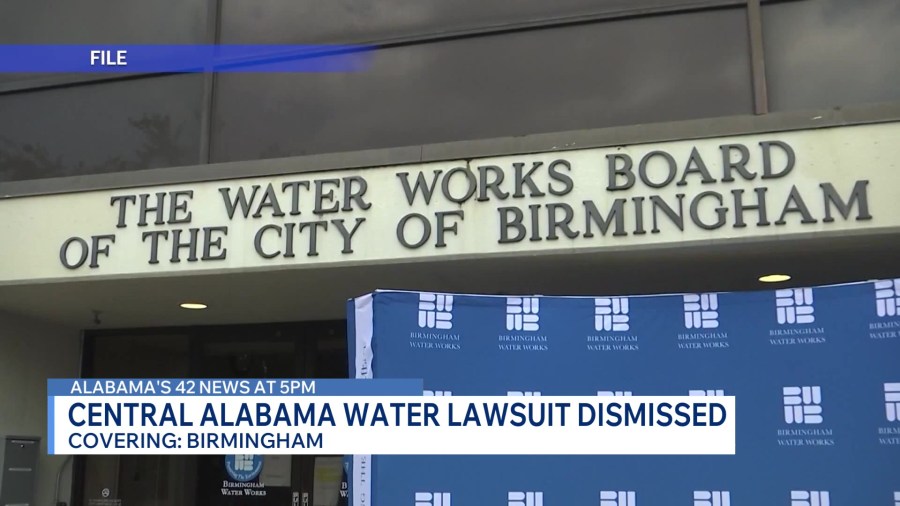 Federal judge dismisses one lawsuit surrounding Central Alabama Water board