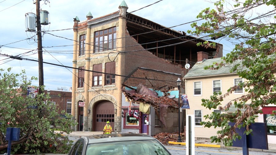 Columbia Borough dealing with the aftermath of heavy storm damage throughout the town