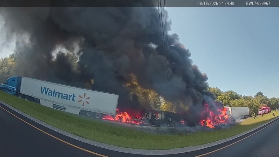 New video released after deadly semi-truck crash on I-65 in Maury County