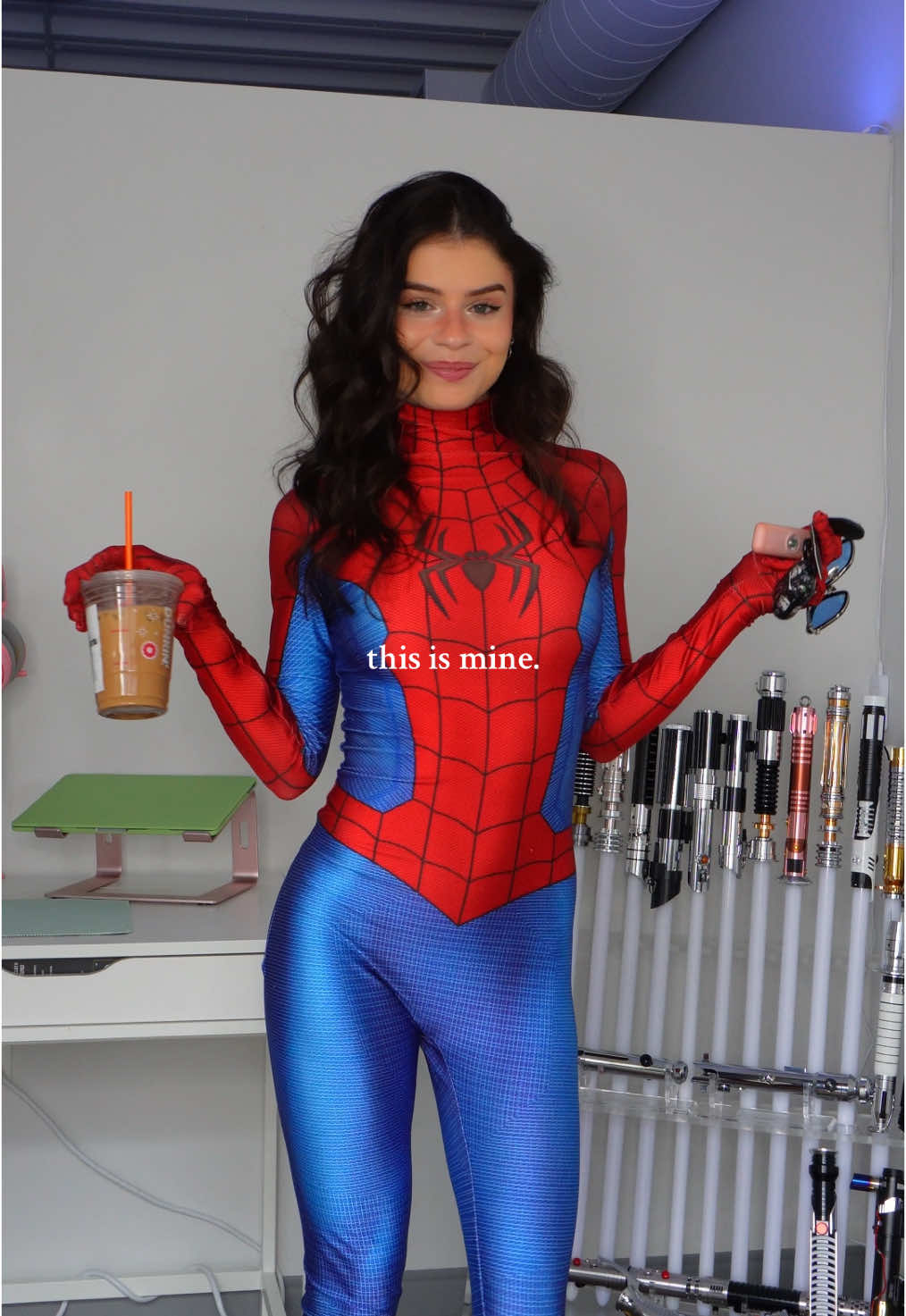 Spidey woman outfit inspiration