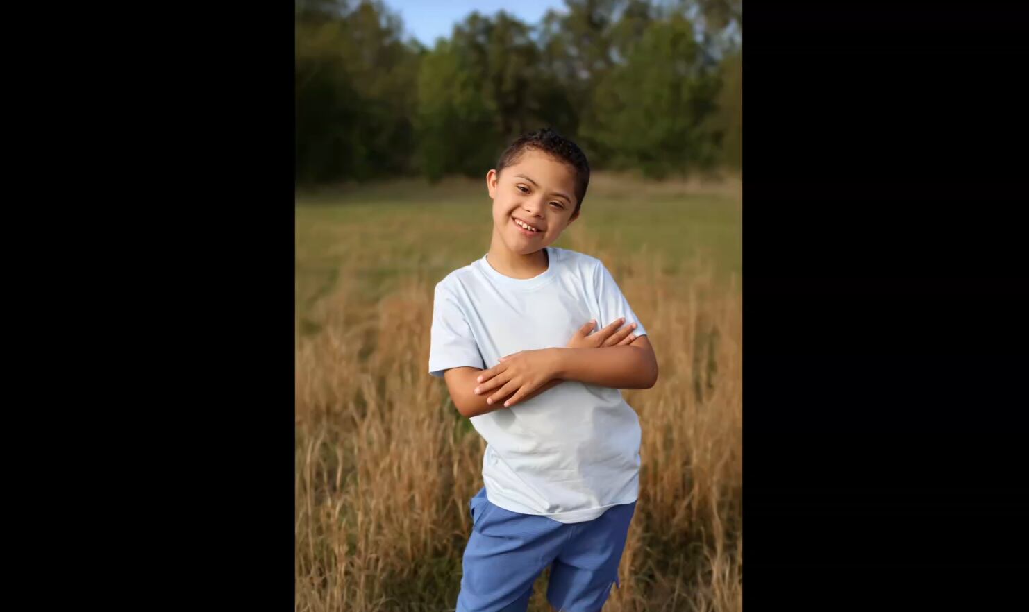 Wake Village boy's photo featured in Times Square Down syndrome tribute