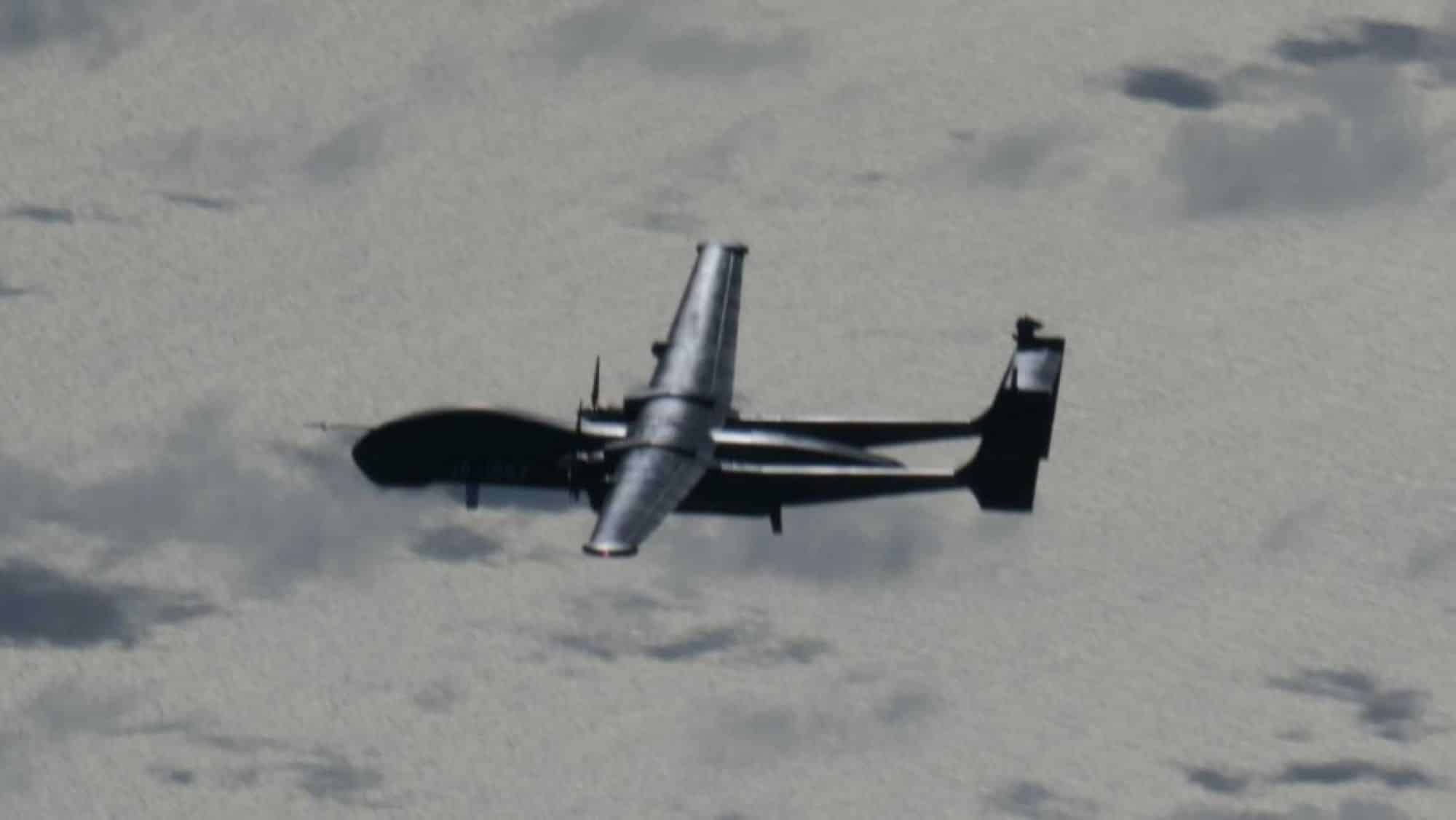 Japan intercepts Chinese TB-001 'twin-tailed scorpion' drone over East China Sea
