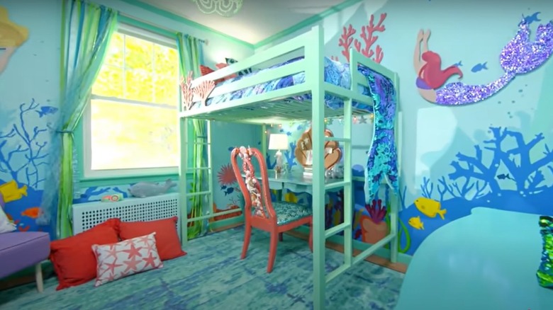 20 stylish ideas for decorating your kid's bedroom with a mermaid theme
