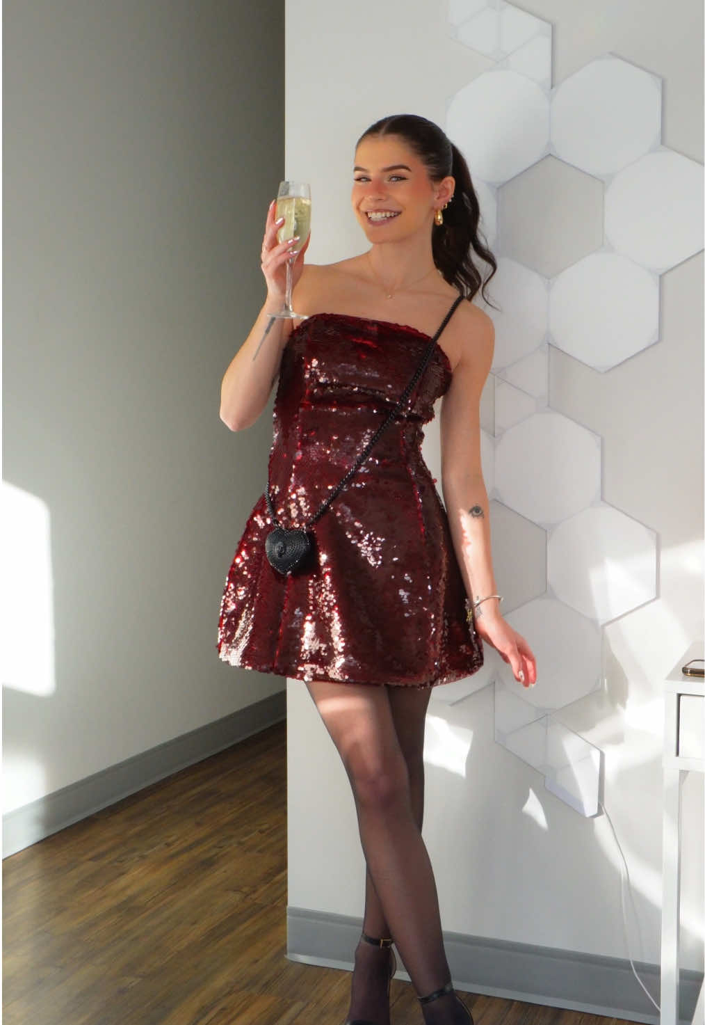 OOTD fashion transition look