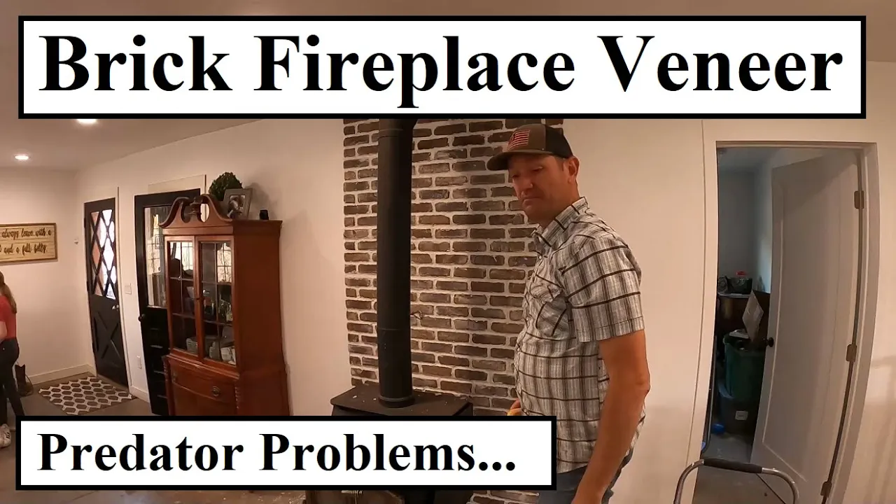 #406 - Predator problems, brick fireplace veneer