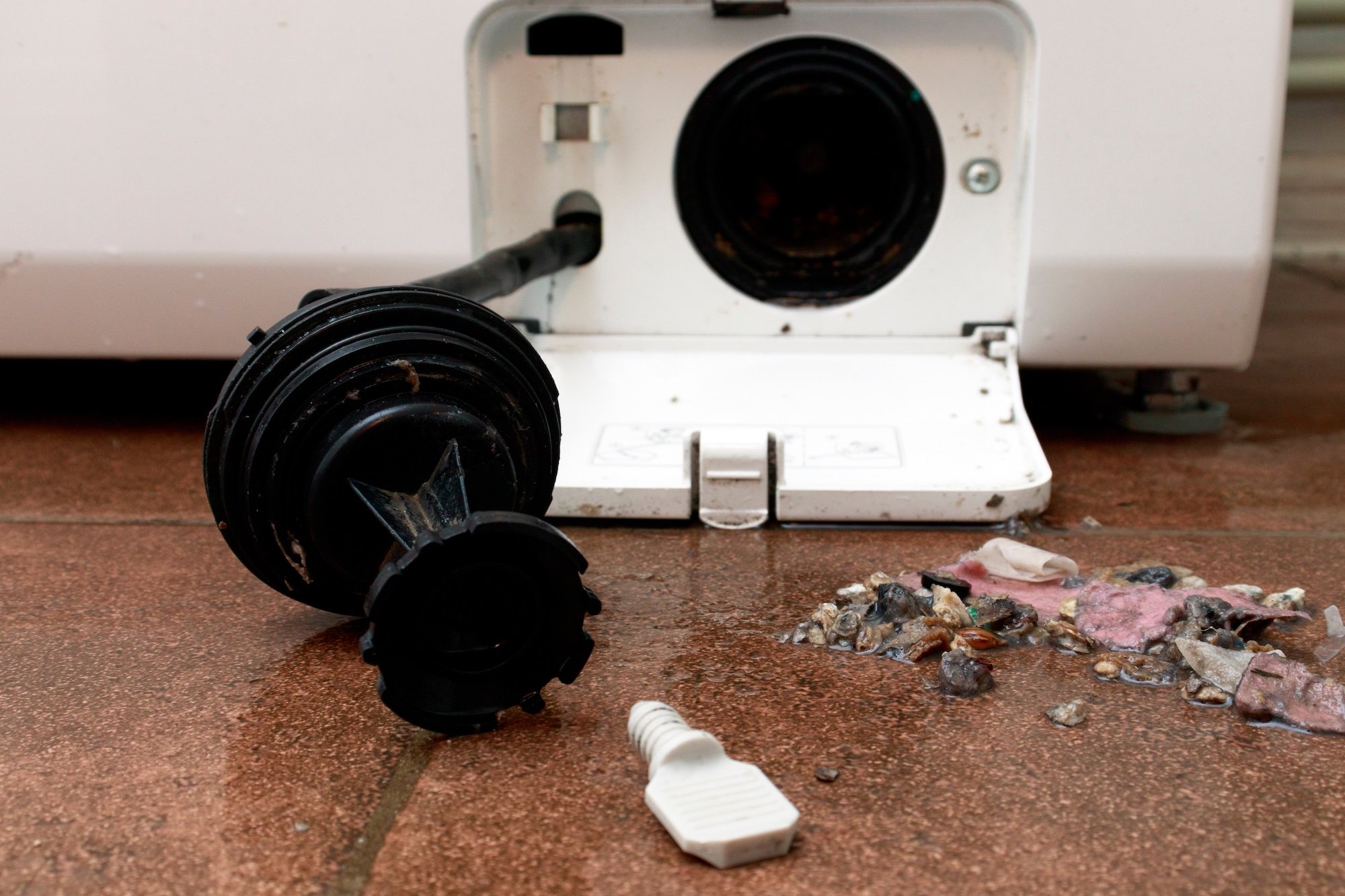 Yes, you should be catching lint from the washing machine before it ...