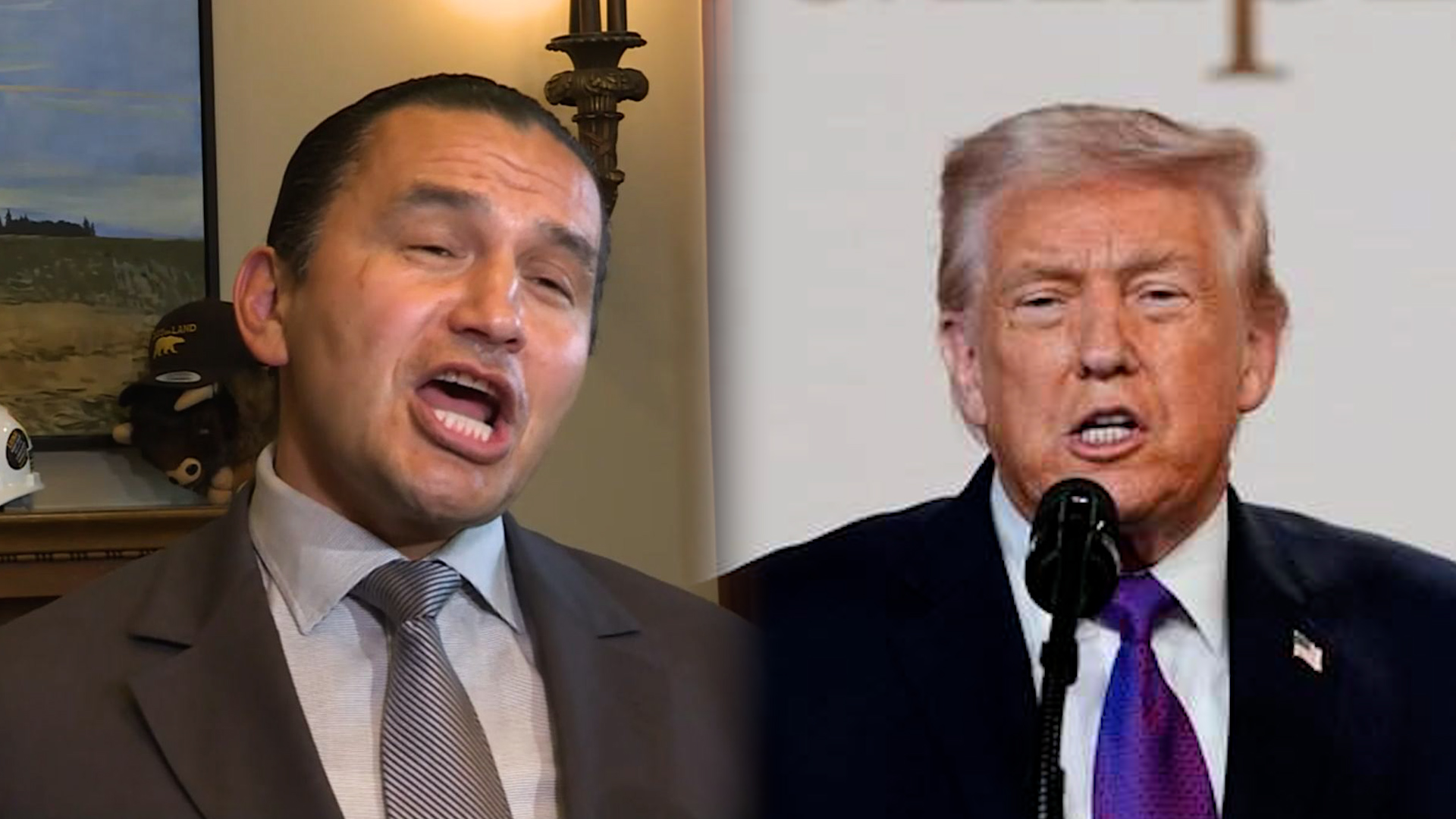 'No CUSMA, no booze-ma': Wab Kinew weighs in on Trump trade deal