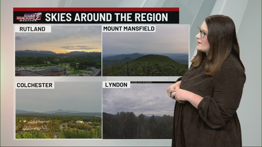 Clearing clouds tonight; sunshine Friday